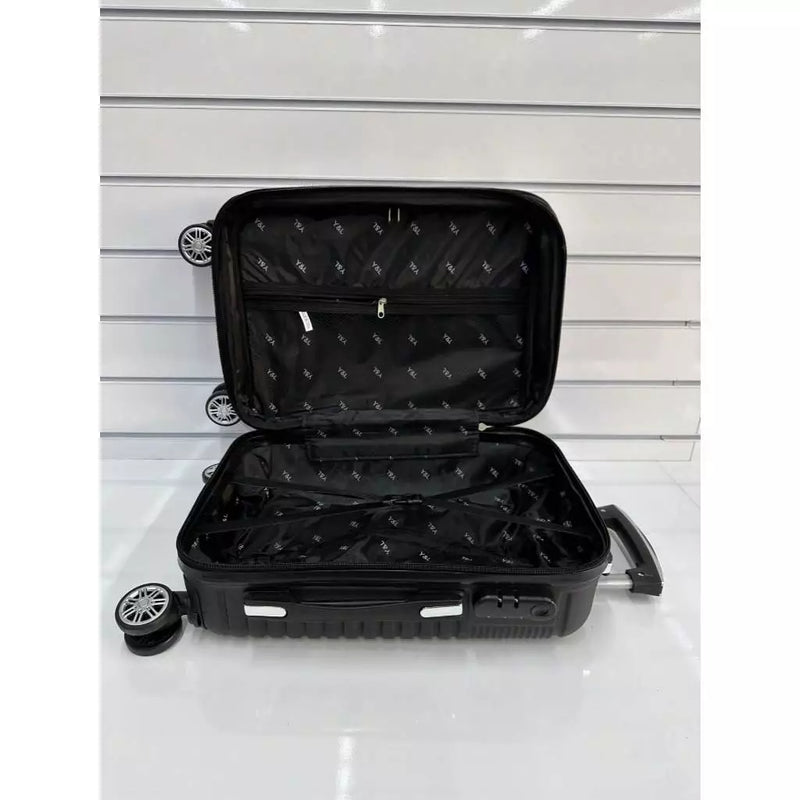 kit de Mala De Viagem 12KG 10 KG  8KG 4 Roda Gira 360 Grau Fibra + Frasqueira