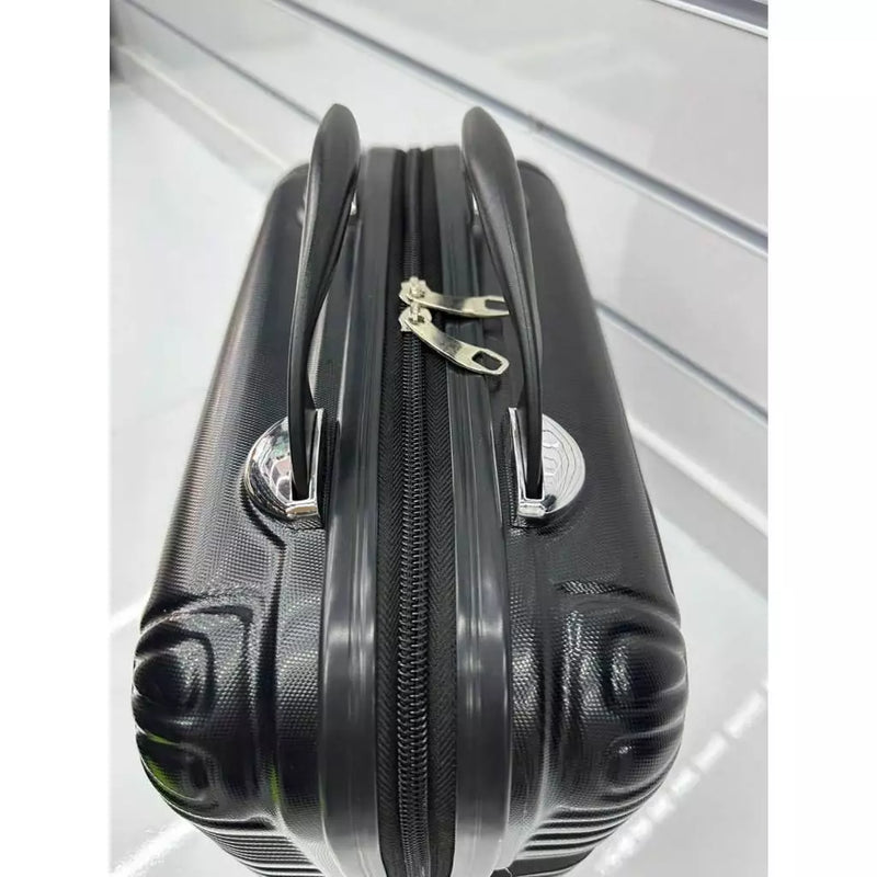 kit de Mala De Viagem 12KG 10 KG  8KG 4 Roda Gira 360 Grau Fibra + Frasqueira