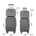 Kit Conjunto de 4 Malas de Viagem G/M/P/PP
