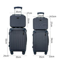 Kit Conjunto de 4 Malas de Viagem G/M/P/PP