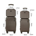 Kit Conjunto de 4 Malas de Viagem G/M/P/PP