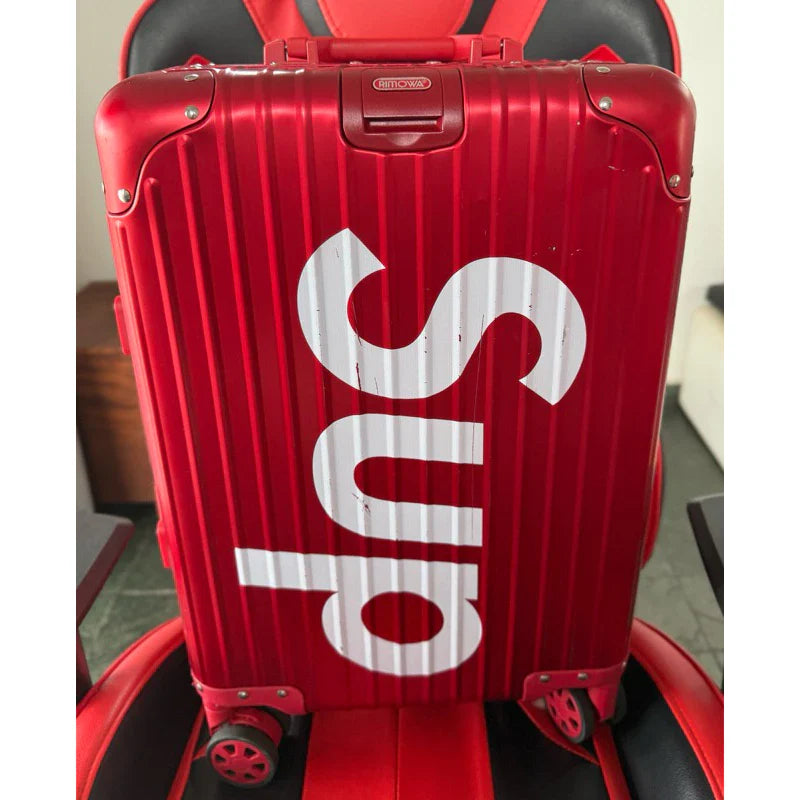 Mala de Mão Rimowa x Supreme Alumínio