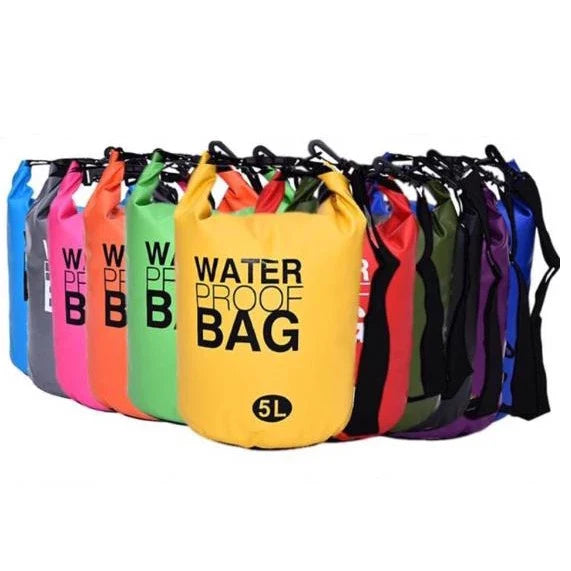 Mochila Sacola Impermeável Original A Prova D'agua 5 / 10 / 20 Litros