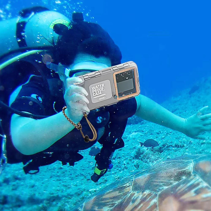 Capa de Telefone de Mergulho Profissional
