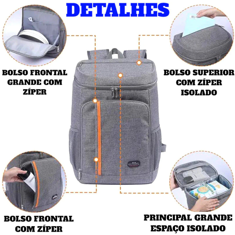 Mochila Térmica Impermeável